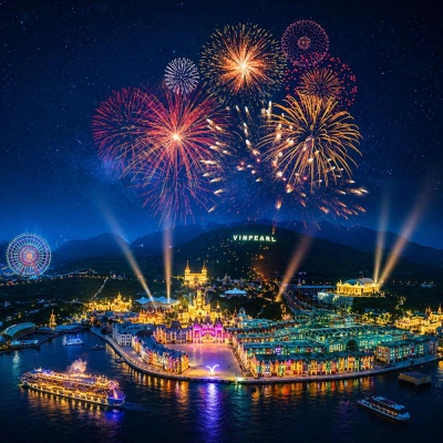 Weekend Fireworks Show at VinWonders