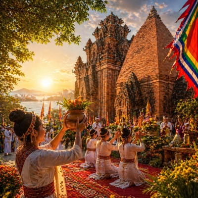 Ponagar Temple Festival