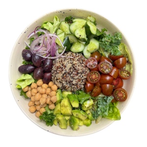 Quinoa salad bowl