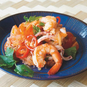 Thai seafood vermicelli salad