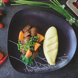 Beef Bourguignon, Mashed potato