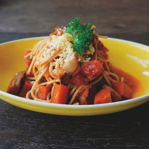 Ratatouille spaghetti