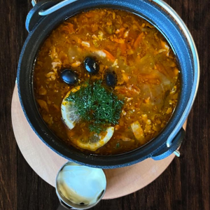 Solyanka from the Chef