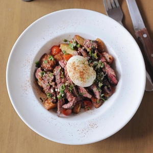 Skirt Steak & Hash