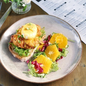 Fried Chicken Benedict