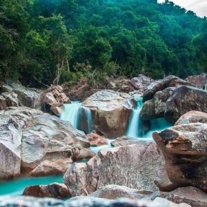 Waterfalls Baho + Paradise Beach + lunch